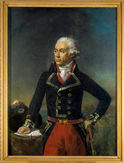 Charles Francois Dumouriez, a Northern Armee fővezérének portréja 1792 (1739-1823) Jean-Sebastien Rouillard (1789-1852) festménye 1835 V. 1,35x1 m. alkotó: Jean Sebastien Rouillard