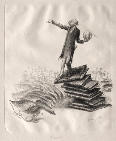 A Savant. alkotó: Jean Veber