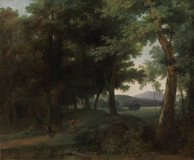 Egy erdő Apollóval és Daphnéval alkotó: Jean Victor Bertin