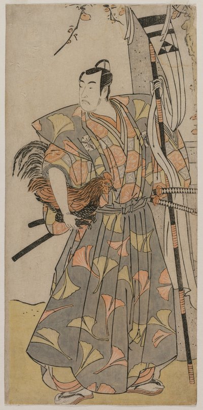 Színész Matsumoto Kōshirō IV alkotó: Jean Victor Bertin