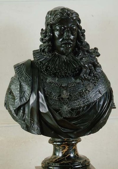 XIII. Lajos (1601-43) (bronz) alkotó: Jean Warin