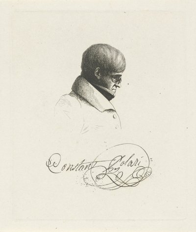 Constant Polari portréja alkotó: Jean Zacherie Mazel