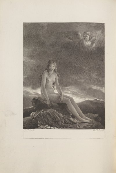 Psyche és Cupido szerelme, majd Adonisz, vers alkotó: Jean de la Fontaine