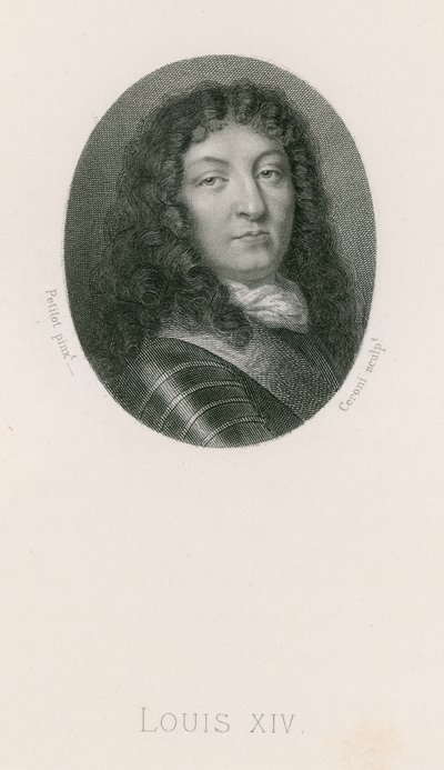 Lajos király XIV alkotó: Jean the Elder Petitot