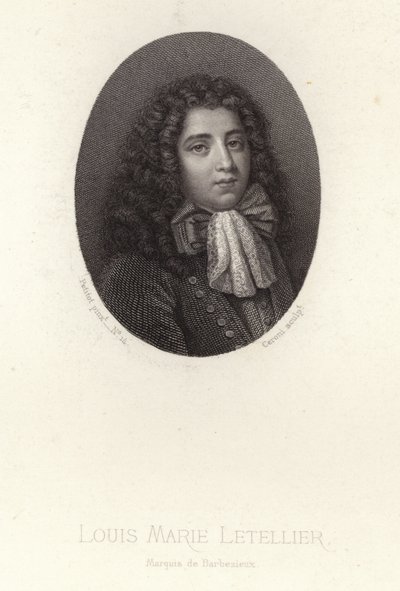 Louis-Marie Letellier alkotó: Jean the Elder Petitot