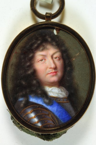 XIV. Lajos (zománc) alkotó: Jean the Elder Petitot