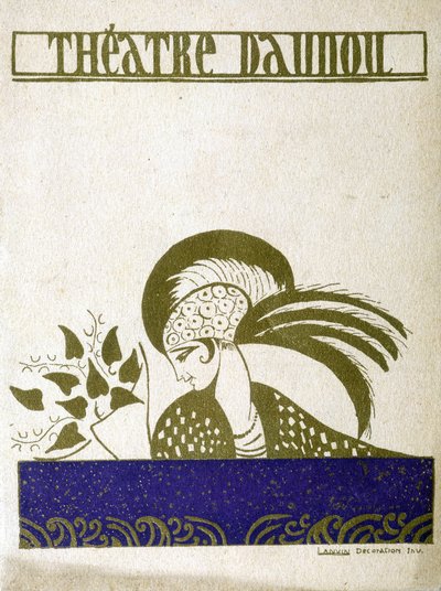 A párizsi Daunou Színház programja alkotó: Jeanne Lanvin