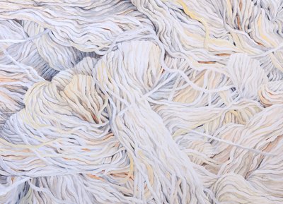 Wool White, 2013 (gouache, papír) alkotó: Jeanne Maze