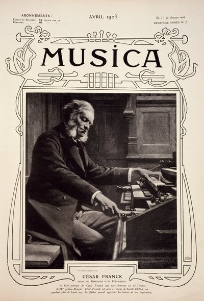 Cesar-Auguste Franck (Liege alkotó: Jeanne Rongier