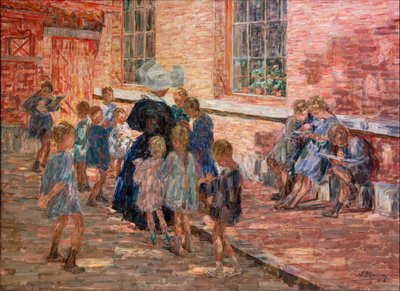 Deurle óvoda (olaj, vászon) alkotó: Jenny Montigny