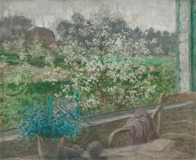 Az ablakom, 1910 körül (olaj, vászon) alkotó: Jenny Montigny