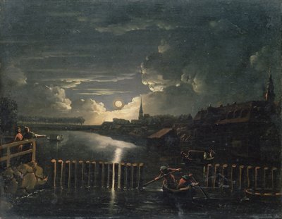 Binnenalster, 1764 alkotó: Jens Juel