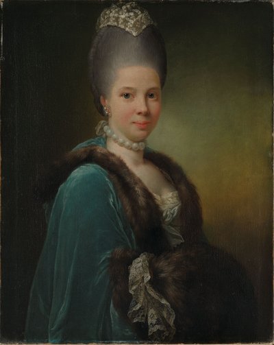 Christine Bodilla Birgitte von Munthe af Morgenstierne alkotó: Jens Juel