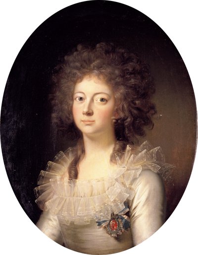 Marie-Sophie-Frederikke2dánia királynője alkotó: Jens Juel