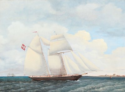 Az "Adolphine" szkúner alkotó: Jens Thielsen Locher