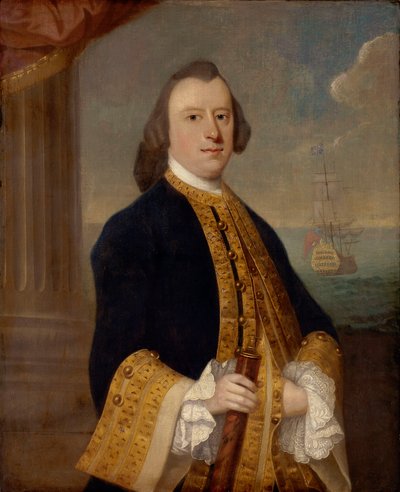 John Reynolds kapitány (1713-1788 körül) alkotó: Jeremiah Theus