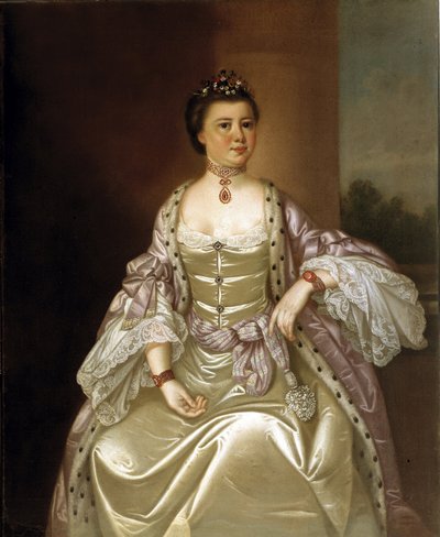 Mrs. Barnard Elliott, Jr. (Mary Elizabeth Bellinger Elliott) alkotó: Jeremiah Theus