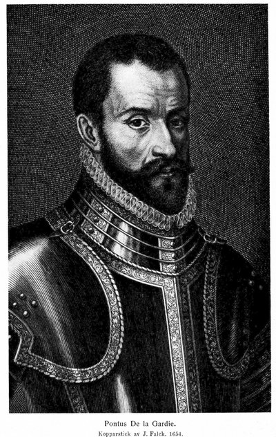 Pontus De la Gardie 1520-1585, 1654 alkotó: Jeremias Falck
