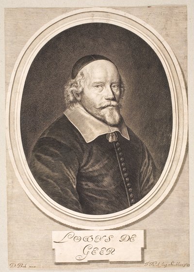 Louis de Geer portréja alkotó: Jeremias Falck