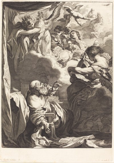 Szent Pál extázisa alkotó: Jeremias Falck
