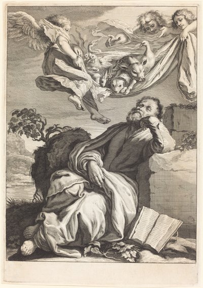 Szent Péter álma alkotó: Jeremias Falck after Johann Liss