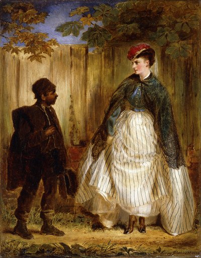 Túl közel a kényelemhez, 1869 alkotó: Jerry Barrett