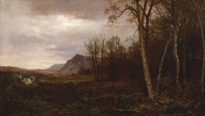 A dombok felett és messze, 1878 alkotó: Jervis McEntee
