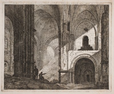 Belső tér ugyanabból az 1806-os romból alkotó: Jes Bundsen