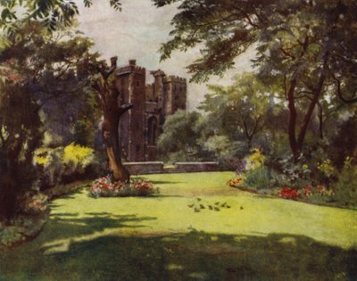 Lambeth, A palota a kertekből (színes litó) alkotó: Jessie MacGregor