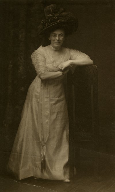 Beals önarckép, 1905-40 körül (zselatin ezüst fotó) alkotó: Jessie Tarbox Beals