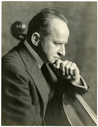 Hans Kronold, 1905-21 körül (zselatin ezüst fotó) alkotó: Jessie Tarbox Beals