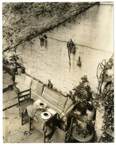 George Stonehill úr és asszony otthona, Greenwich Village, New York, USA, 1936-37 körül (zselatin ezüst fotó) alkotó: Jessie Tarbox Beals