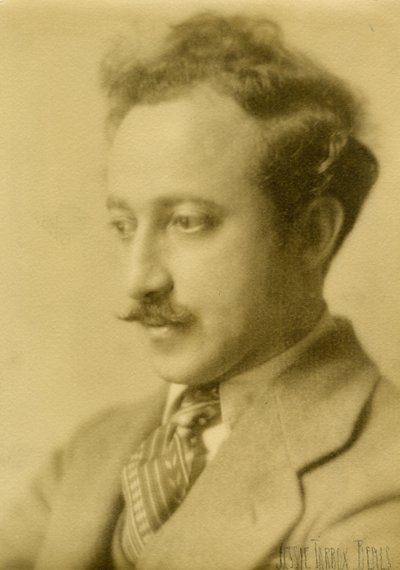 Joseph Auslander, költő, 1925-27 körül (zselatin ezüst fotó) alkotó: Jessie Tarbox Beals
