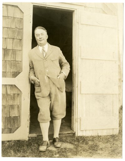 Joseph C Lincoln, 1920-28 körül (zselatin ezüst fotó) alkotó: Jessie Tarbox Beals
