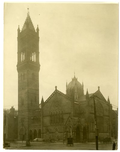 Old South Church, Boston, USA, 1902-1910 körül (zselatin ezüst fotó) alkotó: Jessie Tarbox Beals