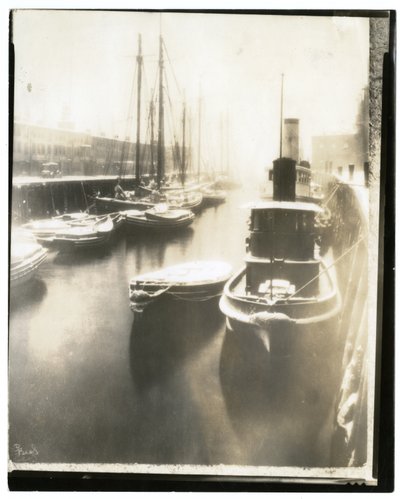 Old T Wharf, Boston, 1902-10 körül (zselatinos ezüst fotó) alkotó: Jessie Tarbox Beals