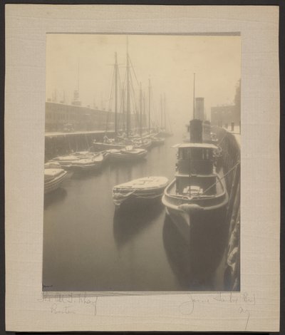 The Old T. Wharf, Boston alkotó: Jessie Tarbox Beals