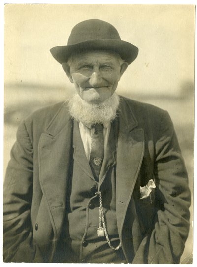 Charley Sennett bácsi, Barley Bailey Island, Maine, 1907-2009 körül (zselatin ezüst fotó) alkotó: Jessie Tarbox Beals