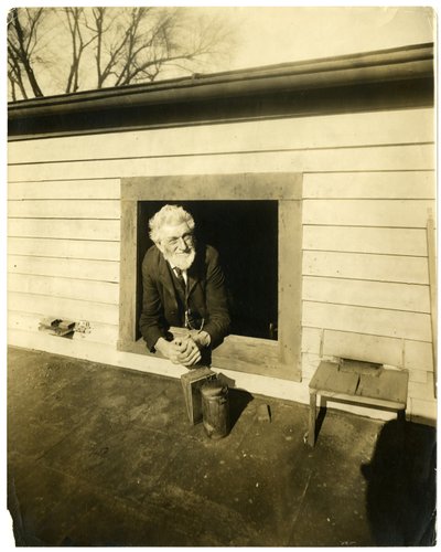 Chauncey Messenger bácsi, 1905-2009 körül (zselatin ezüst fotó) alkotó: Jessie Tarbox Beals