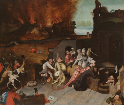 Szent Antal megkísértése alkotó: Jheronimus Bosch (copy after)