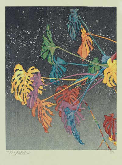 Diptichon A, 2011 (fametszet) alkotó: Jim Monson
