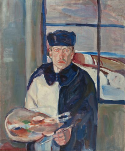 Téli önarckép, 1910-11 alkotó: Jindrich Prucha