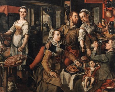 A gondatlanság allegóriája A meggondolatlanság allegóriája, 1563. alkotó: Joachim Beuckelaer