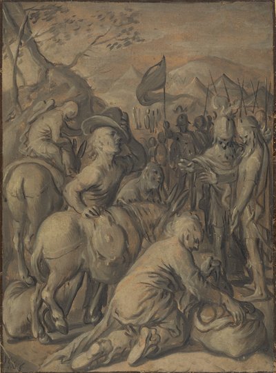 A gibeoniták ármánya alkotó: Joachim Beuckelaer