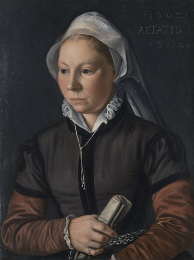 Fiatal nő portréja, 1562 alkotó: Joachim Beuckelaer