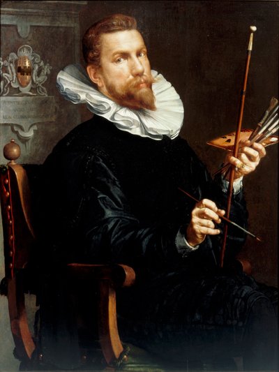Önarckép, 1601 alkotó: Joachim Wtewael or Utewael
