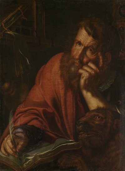 Szent Márk evangélista alkotó: Joachim Wtewael or Utewael