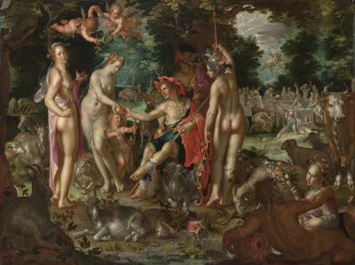 A párizsi ítélet alkotó: Joachim Wtewael or Utewael