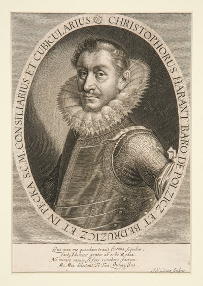Christophorus Harant portréja alkotó: Joachim von Sandrart