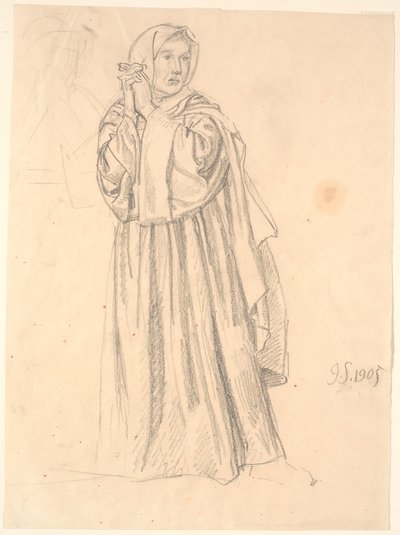 Álló nő alkotó: Joakim Frederik Skovgaard